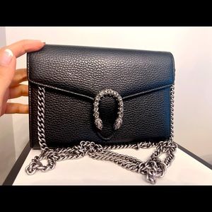 Dionysus leather super mini bag